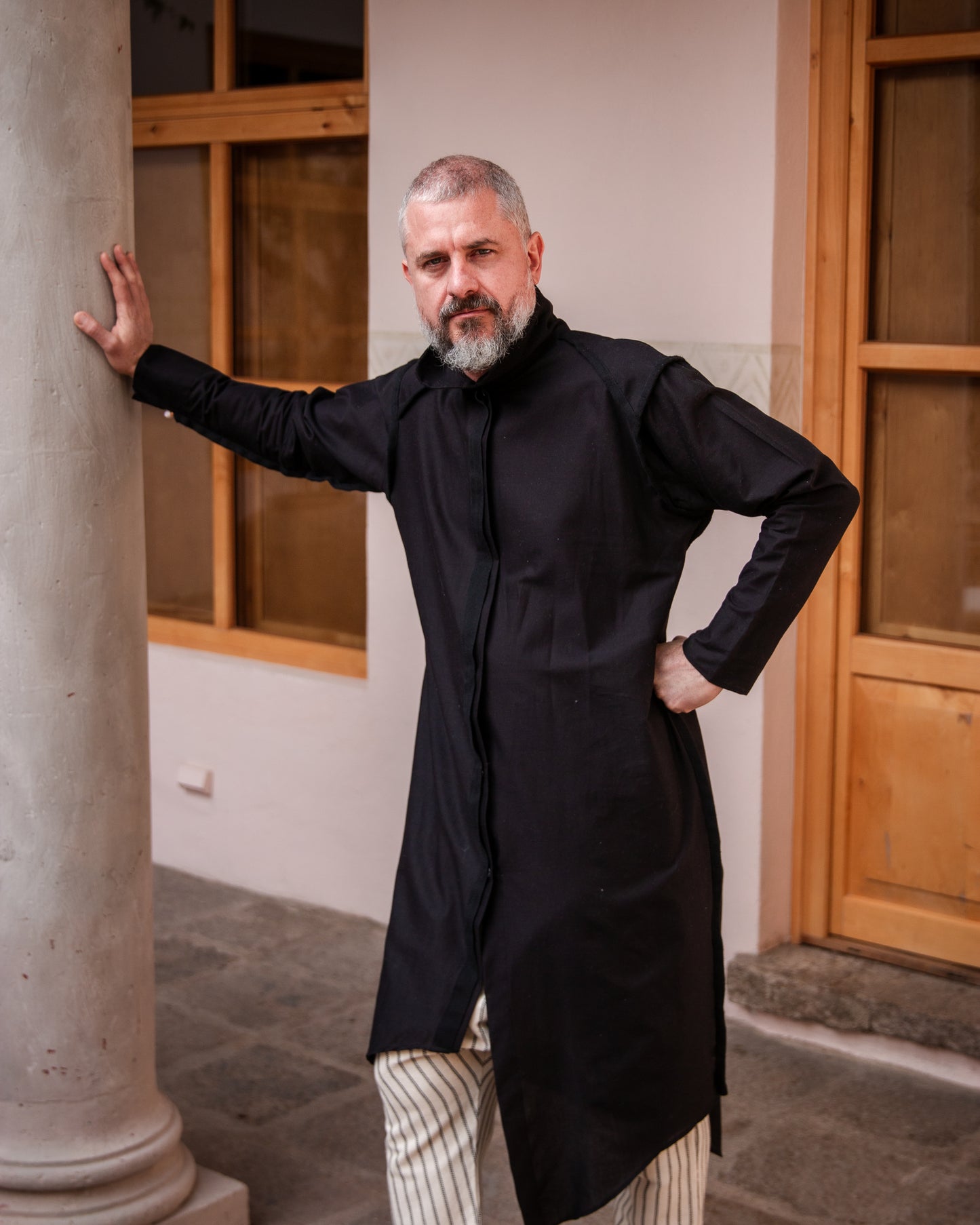 Saco de Muselina con Vistas en algodón