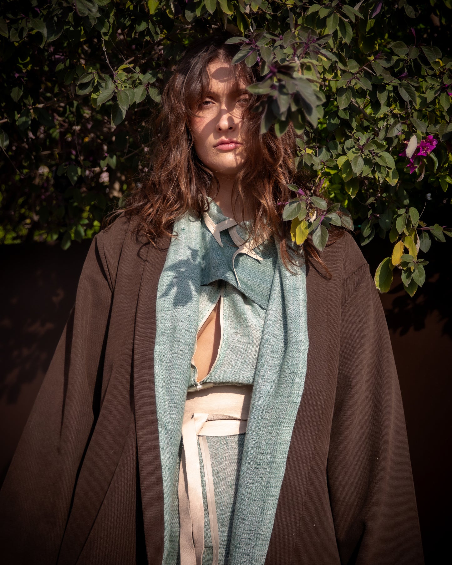 Saco telar de pedal doble vista